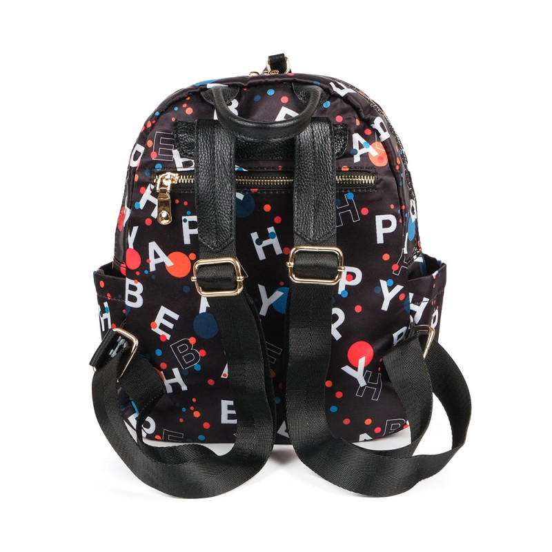Женский рюкзак Letters разноцветный - 4 фото