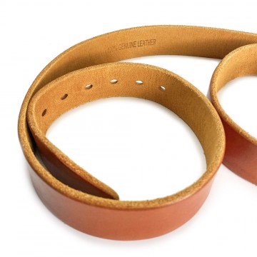 Чоловічий шкіряний ремінь Edwin світло-коричневий фото