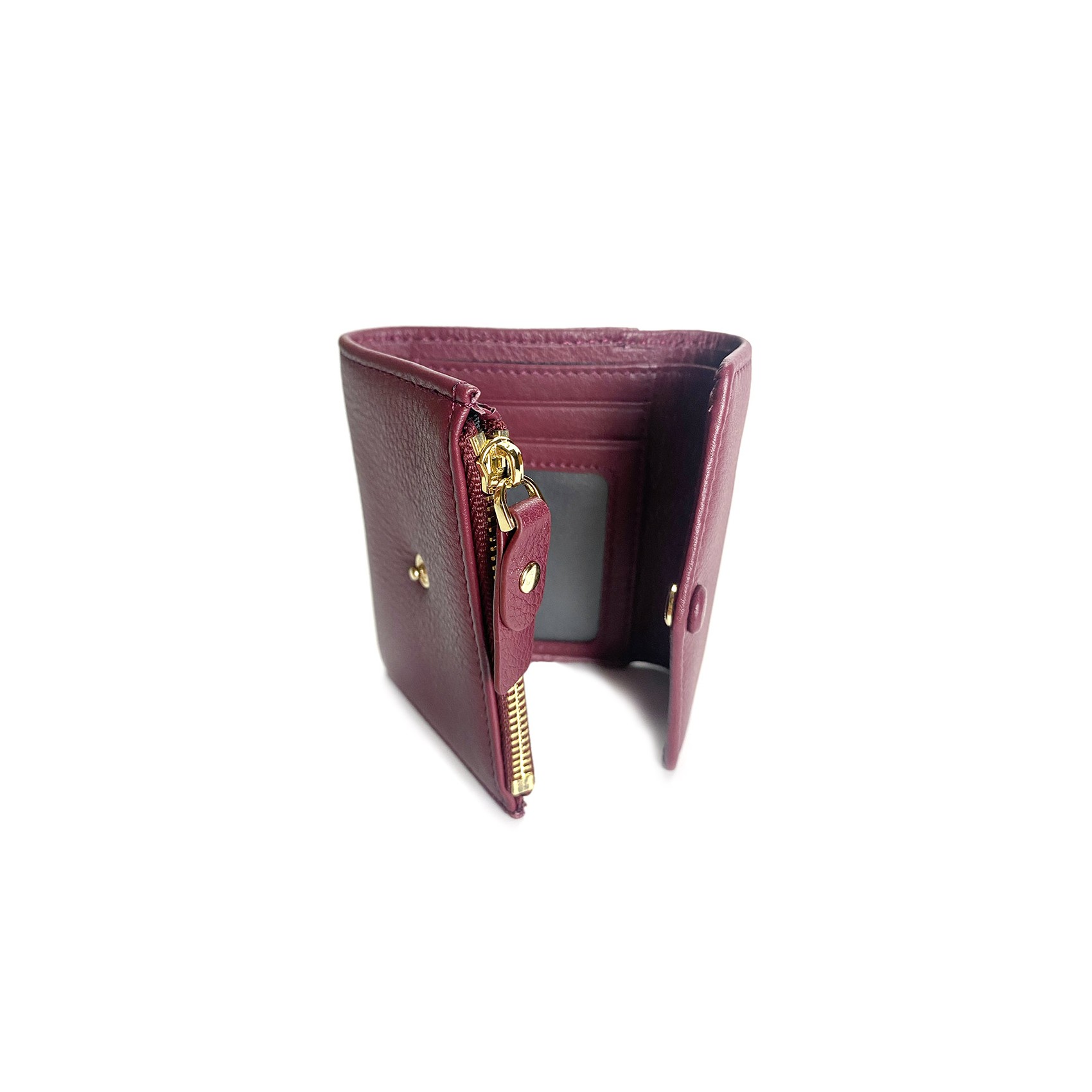 Жіночий шкіряний гаманець Belinda червоний