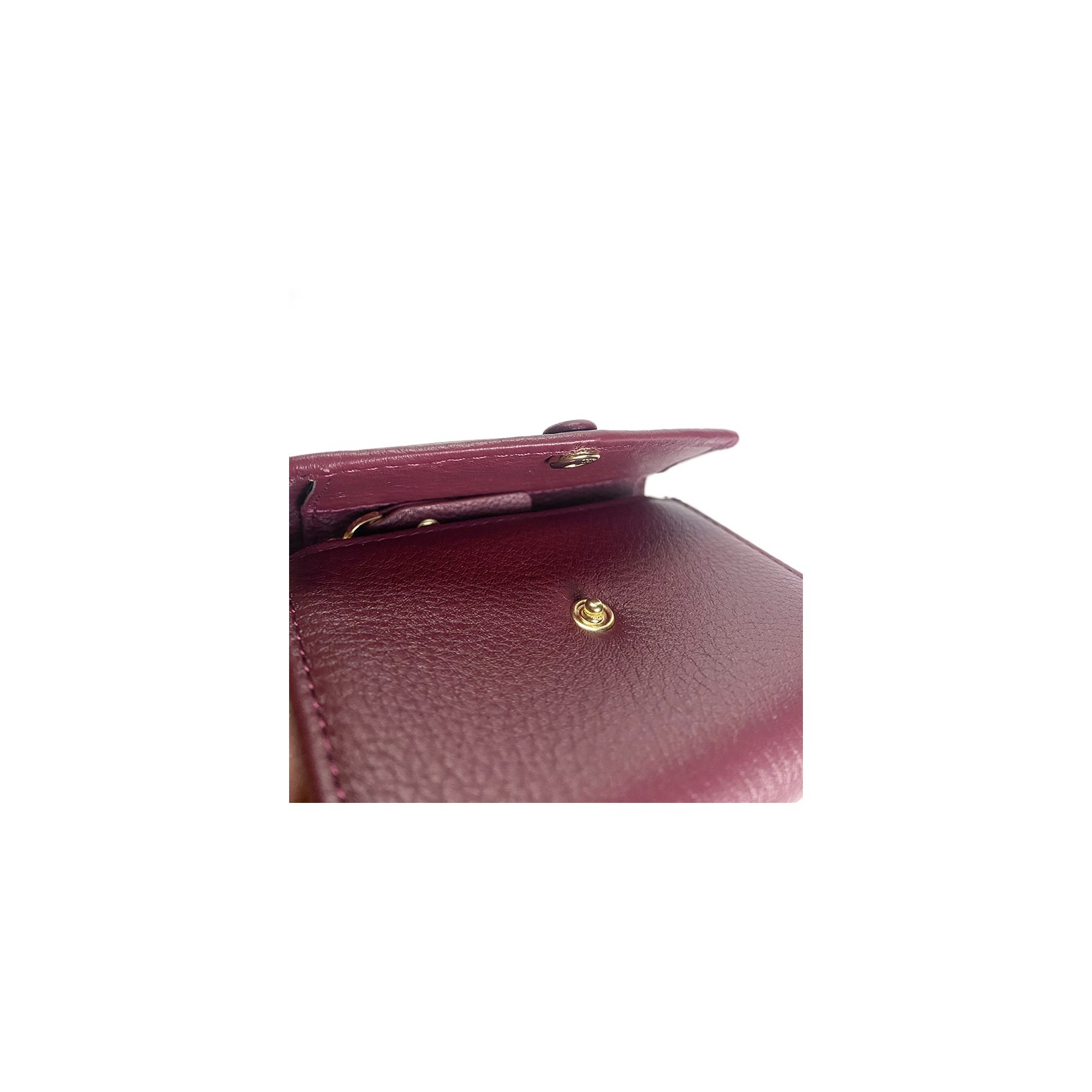 Женский кожаный кошелек Belinda красный