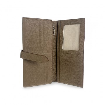 Женский кожаный кошелек Louise коричневый фото