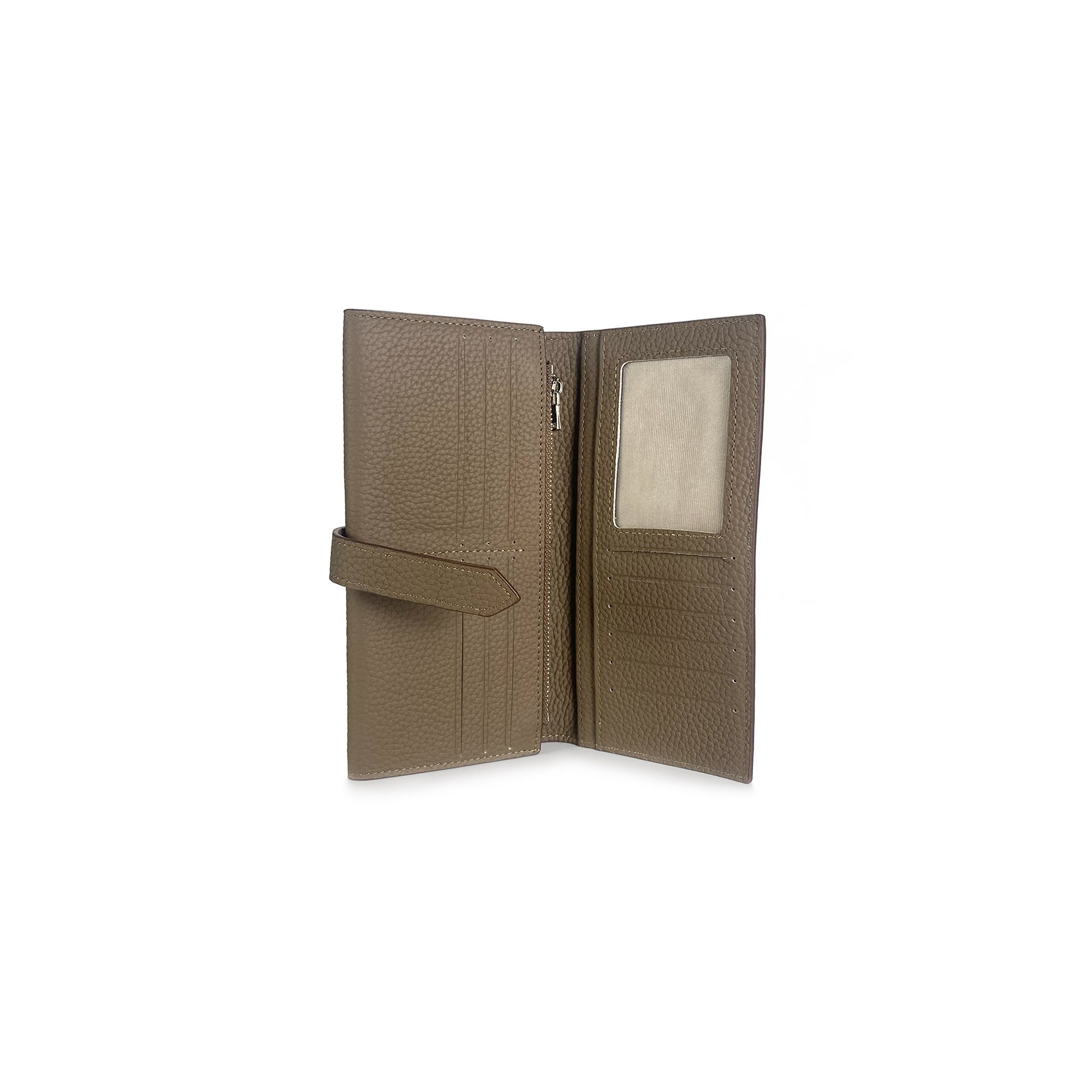 Жіночий шкіряний гаманець Louise коричневий