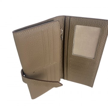 Женский кожаный кошелек Louise коричневый фото