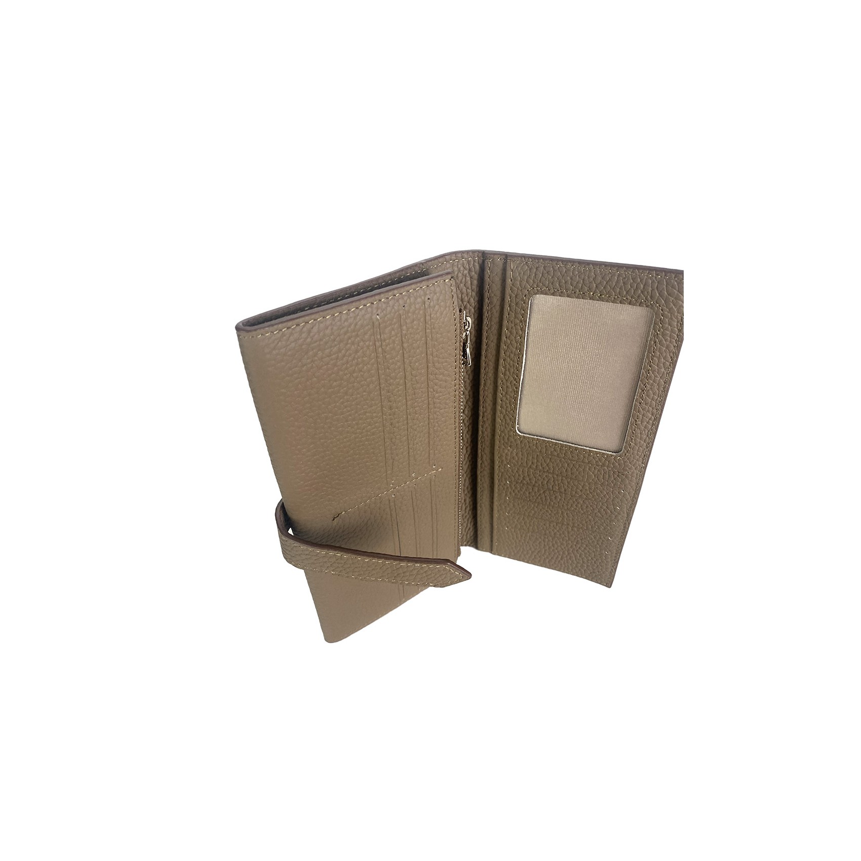 Жіночий шкіряний гаманець Louise коричневий