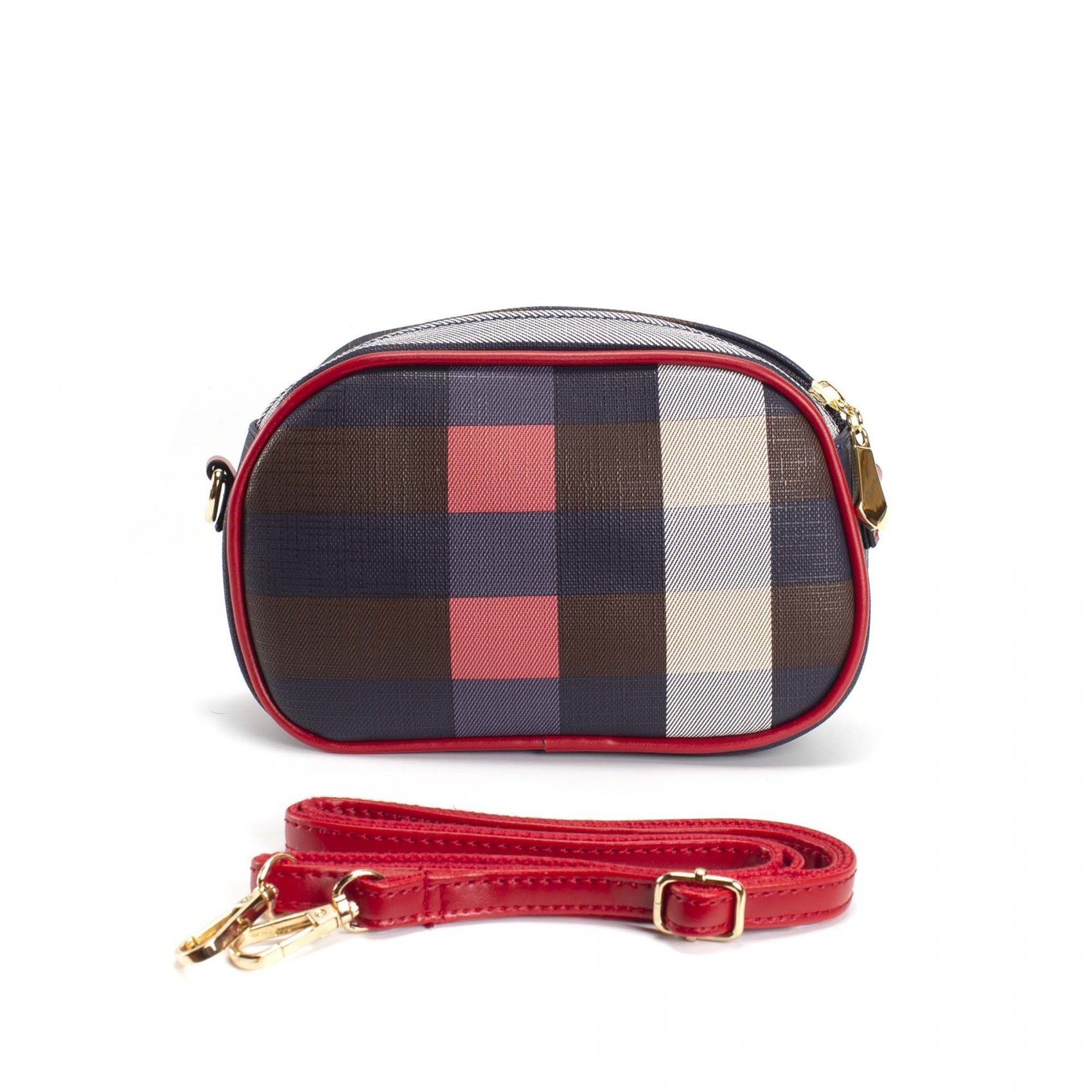 Женская сумочка-клатч Grace сине-красная