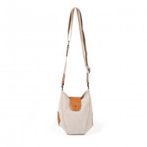 Жіноча сумка через плече Alana молочна