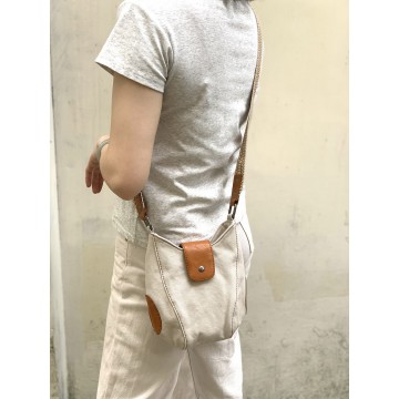 Жіноча сумка через плече Alana молочна фото