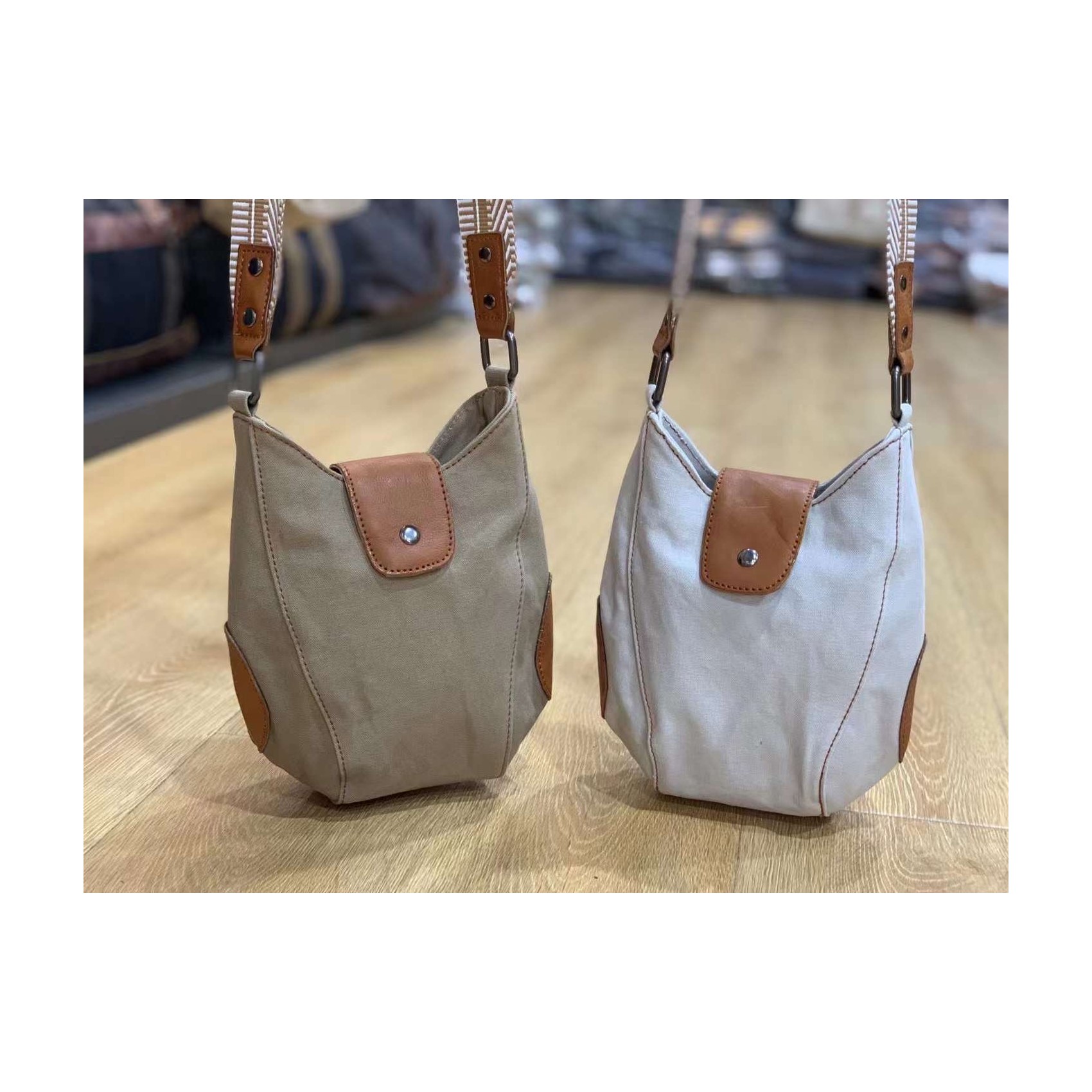 Женская сумка через плечо Alana молочная