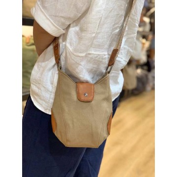 Жіноча сумка через плече Alana бежева фото