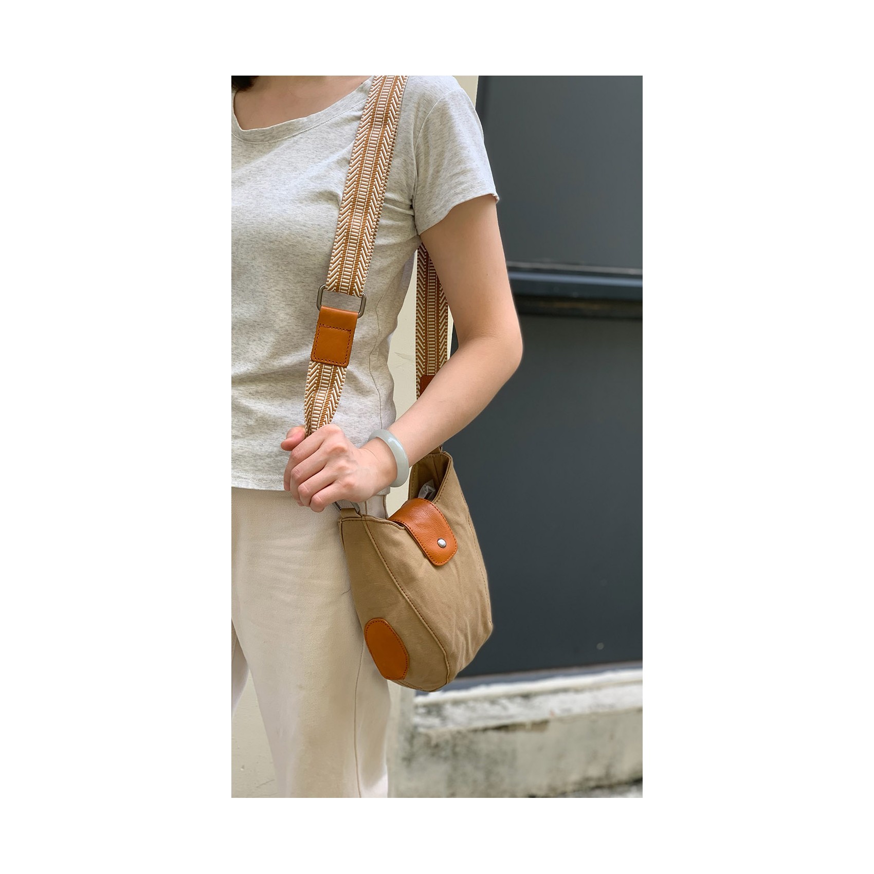 Жіноча сумка через плече Alana бежева