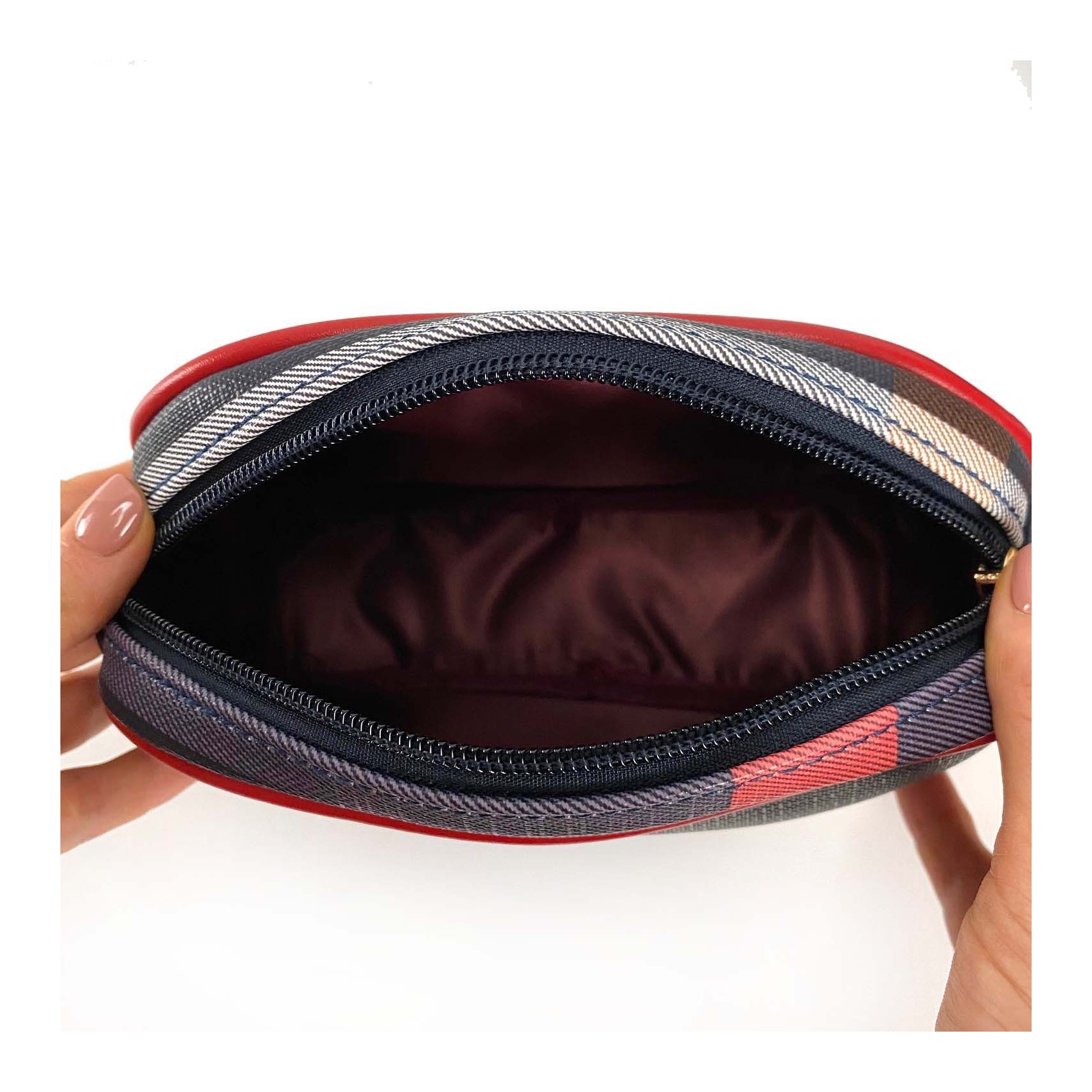 Женская сумочка-клатч Grace сине-красная