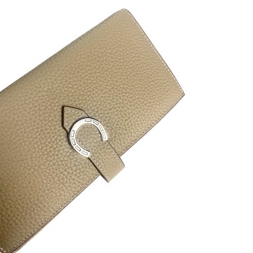 Жіночий шкіряний гаманець Louise бежевий фото