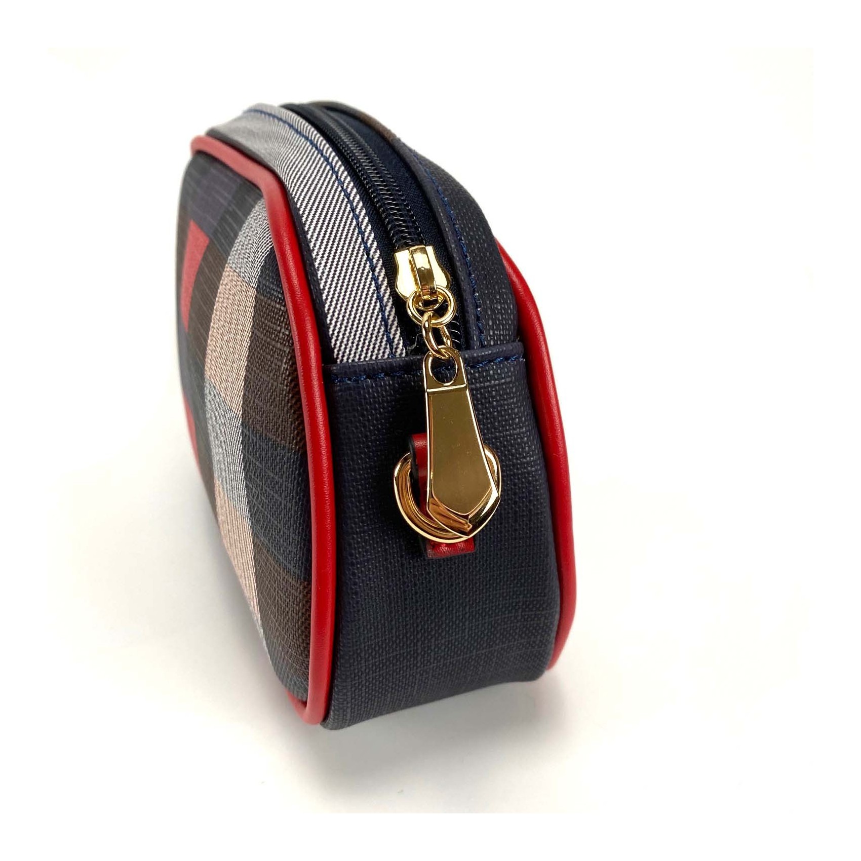 Жіноча сумочка-клатч Grace синьо-червона