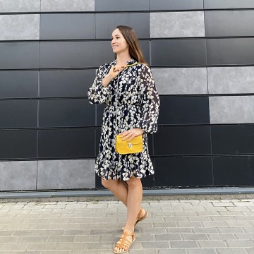 Жіноча шкіряна сумка-клатч Erin жовта фото