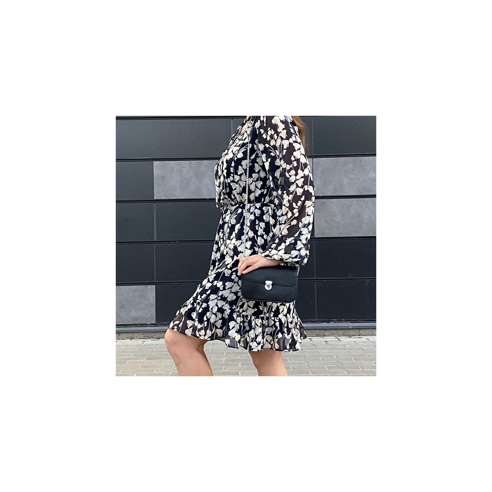 Жіноча шкіряна сумка-клатч Erin чорна