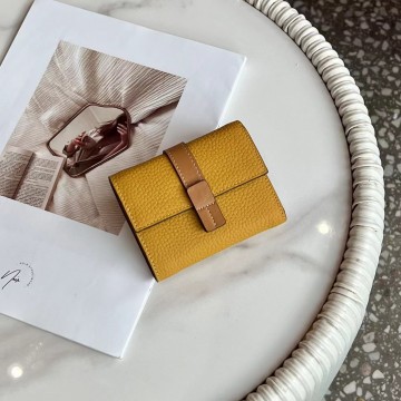 Жіночий шкіряний гаманець Rachel гірчичний фото