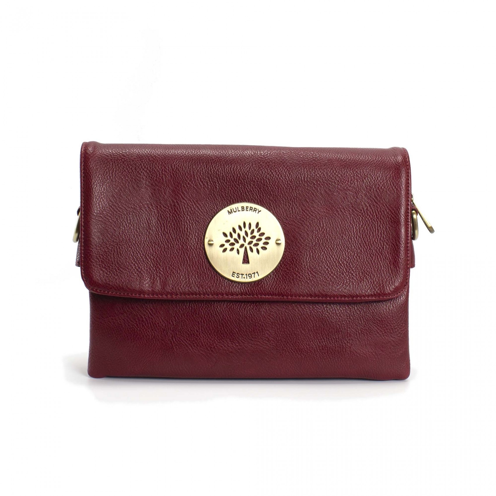 Жіноча сумка-клатч Mull Holly бордова