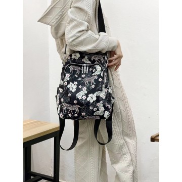 Женский рюкзак Ines разноцветный фото