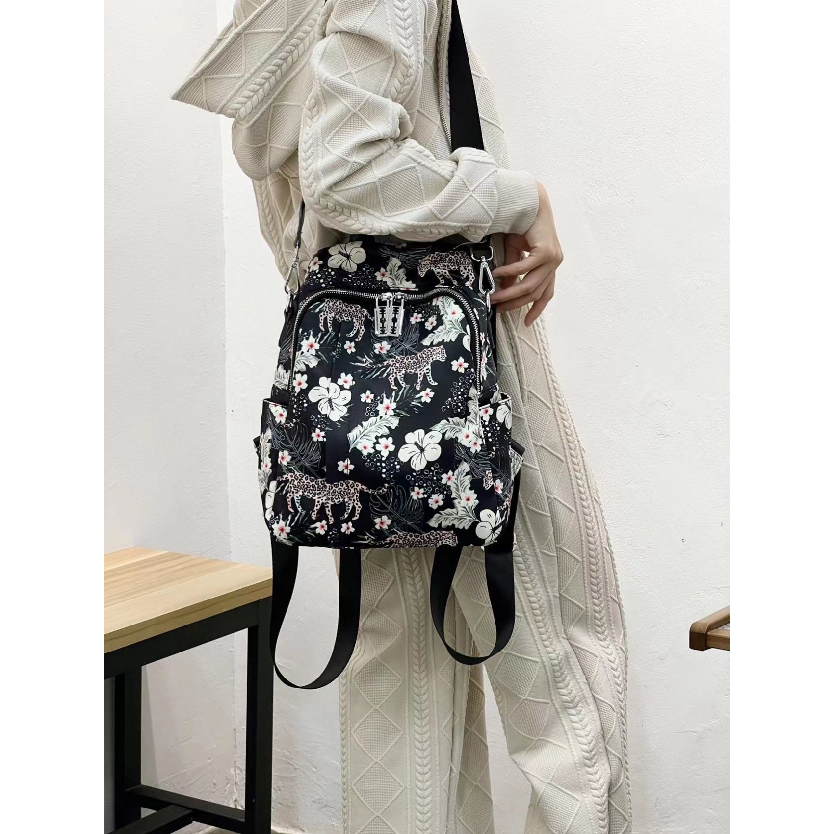 Женский рюкзак Ines разноцветный