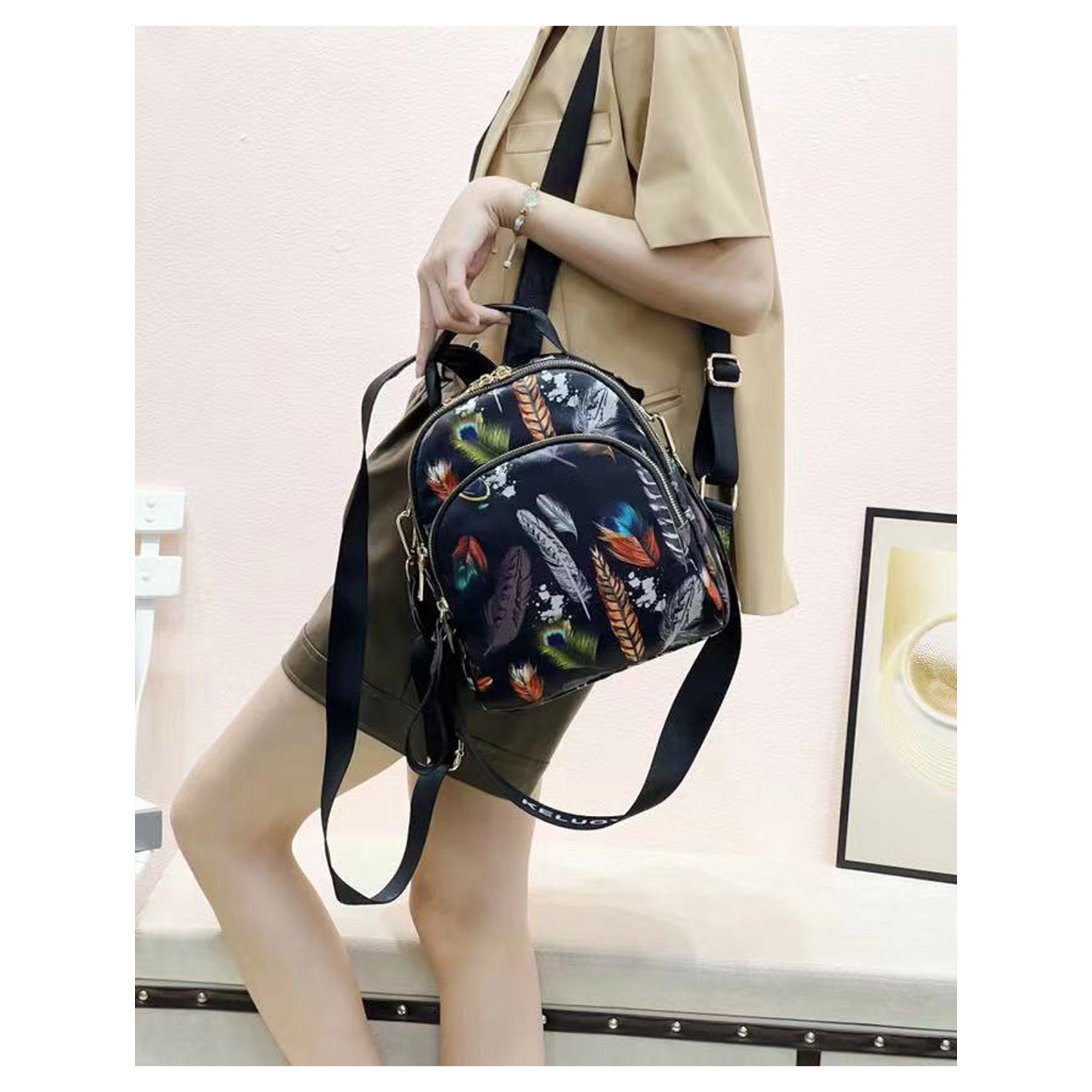 Жіночий рюкзак Mia різнокольоровий