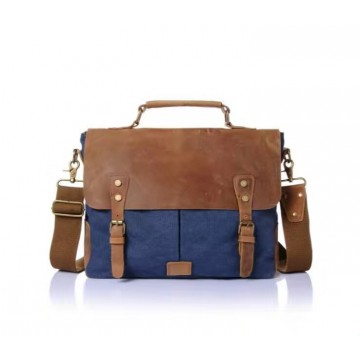 Чоловічий портфель Tone синій фото