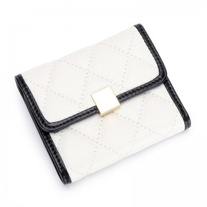 Жіночий шкіряний гаманець Beatrice білий