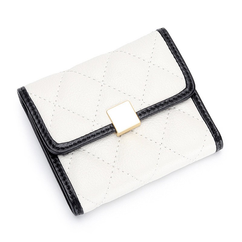 Жіночий шкіряний гаманець Beatrice білий