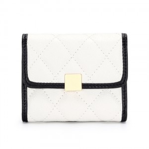 Женский кожаный кошелек Beatrice белый