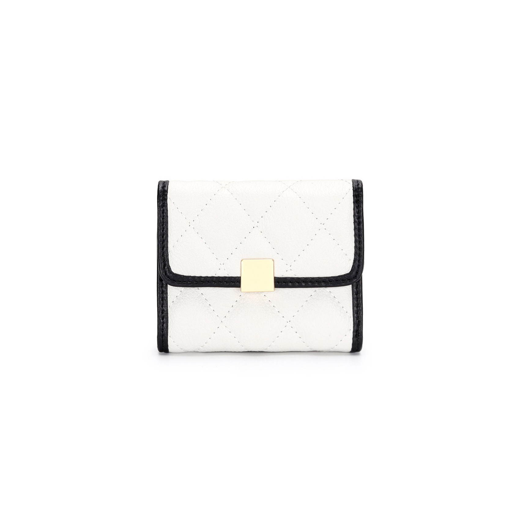 Жіночий шкіряний гаманець Beatrice білий