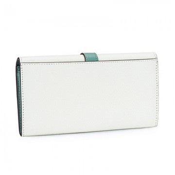 Жіночий шкіряний гаманець Maggie білий фото