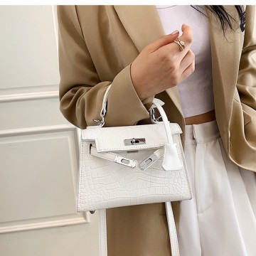 Жіноча сумка Cristal молочна фото