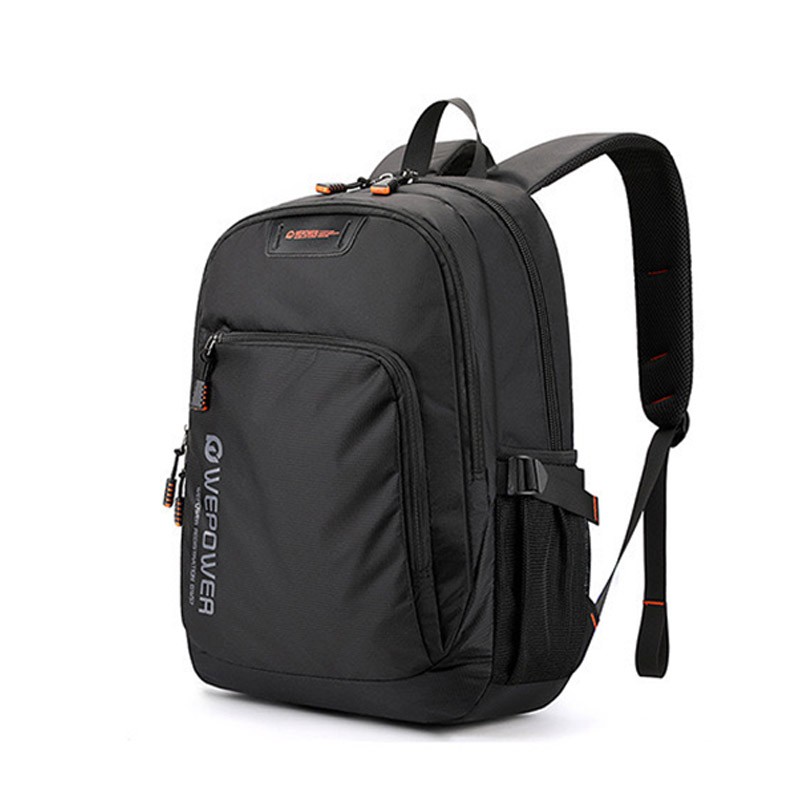 Чоловічий рюкзак для ноутбука WePower чорний фото