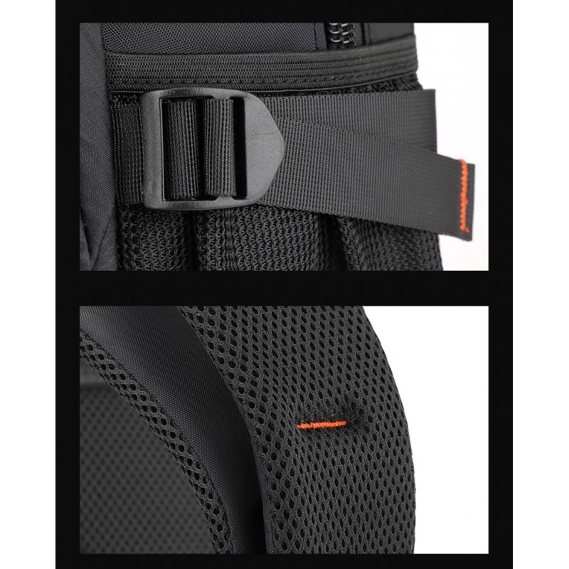 Мужской рюкзак для ноутбука WePower черный - 12 фото