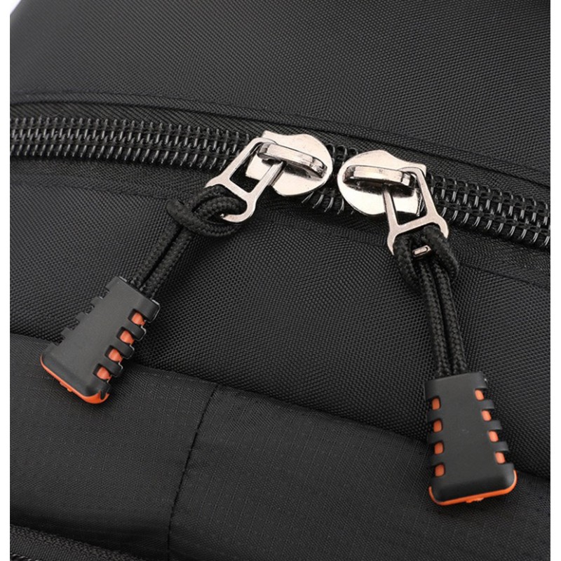 Чоловічий рюкзак для ноутбука WePower чорний - 14 фото