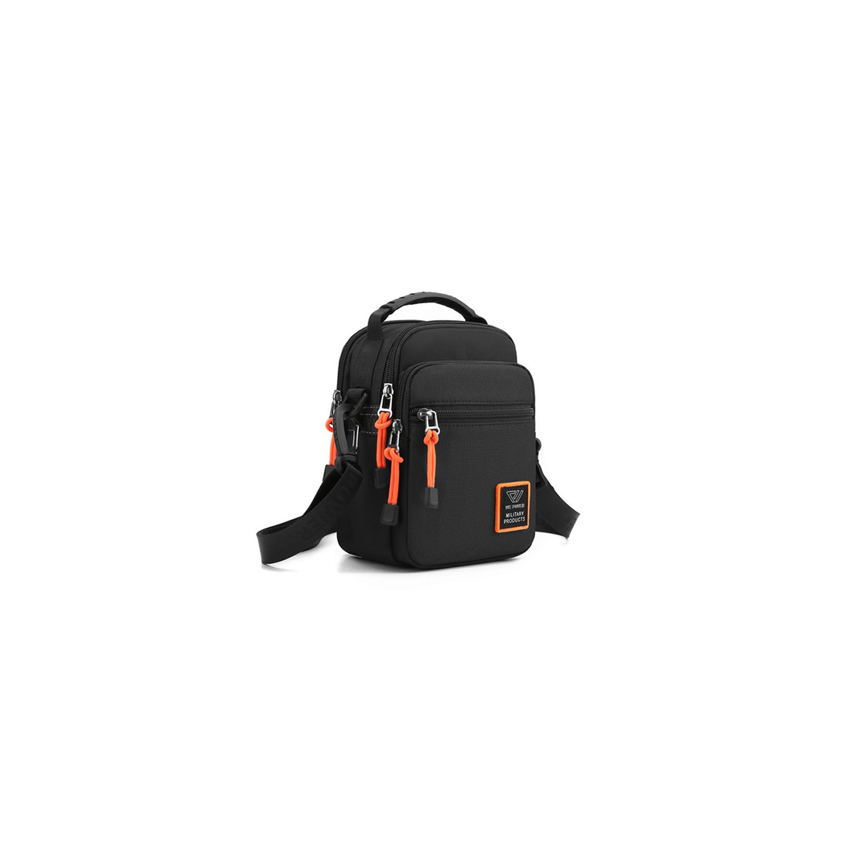 Чоловіча сумка барсетка Power через плече чорна