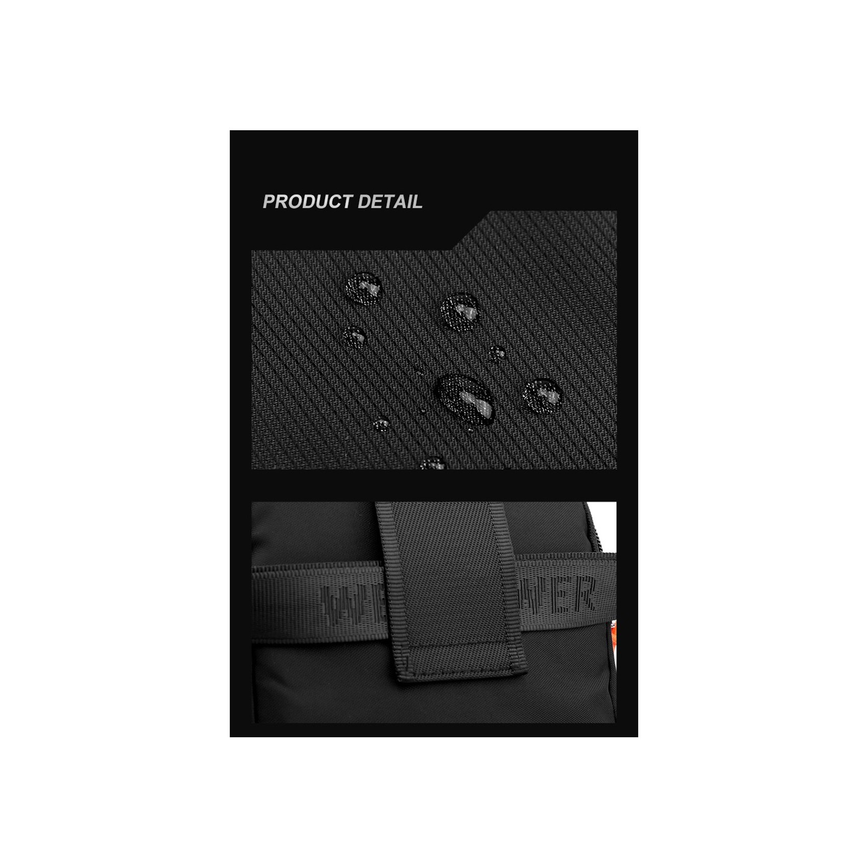 Мужская сумка барсетка Power через плечо черная