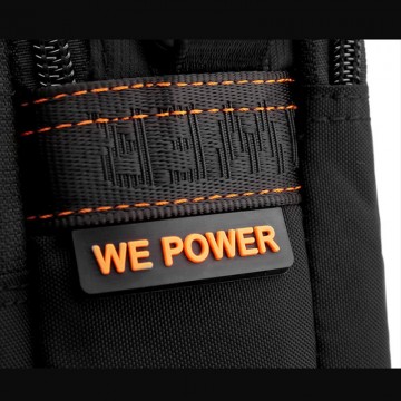 Чоловіча сумка барсетка Power через плече чорна фото