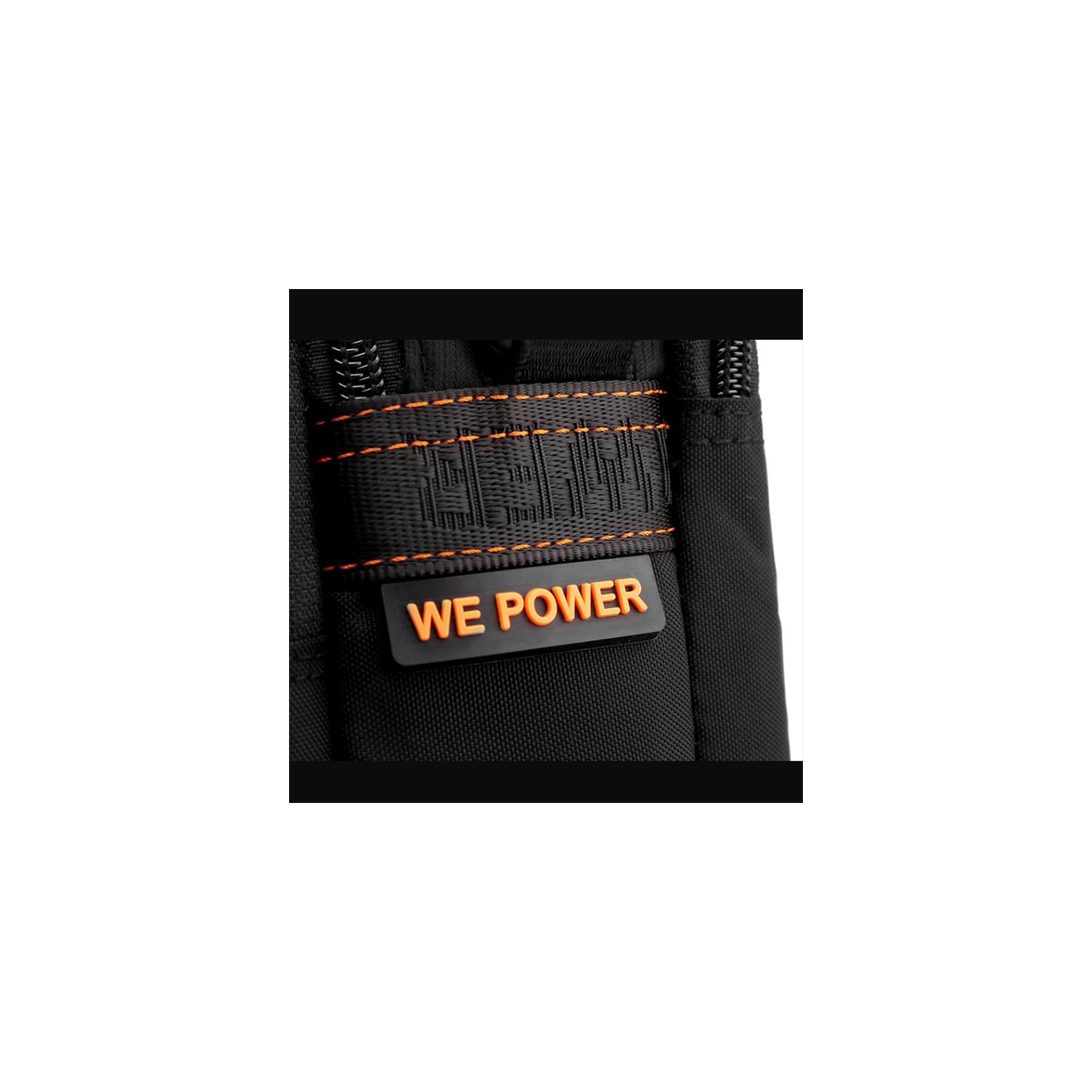 Чоловіча сумка барсетка Power через плече чорна