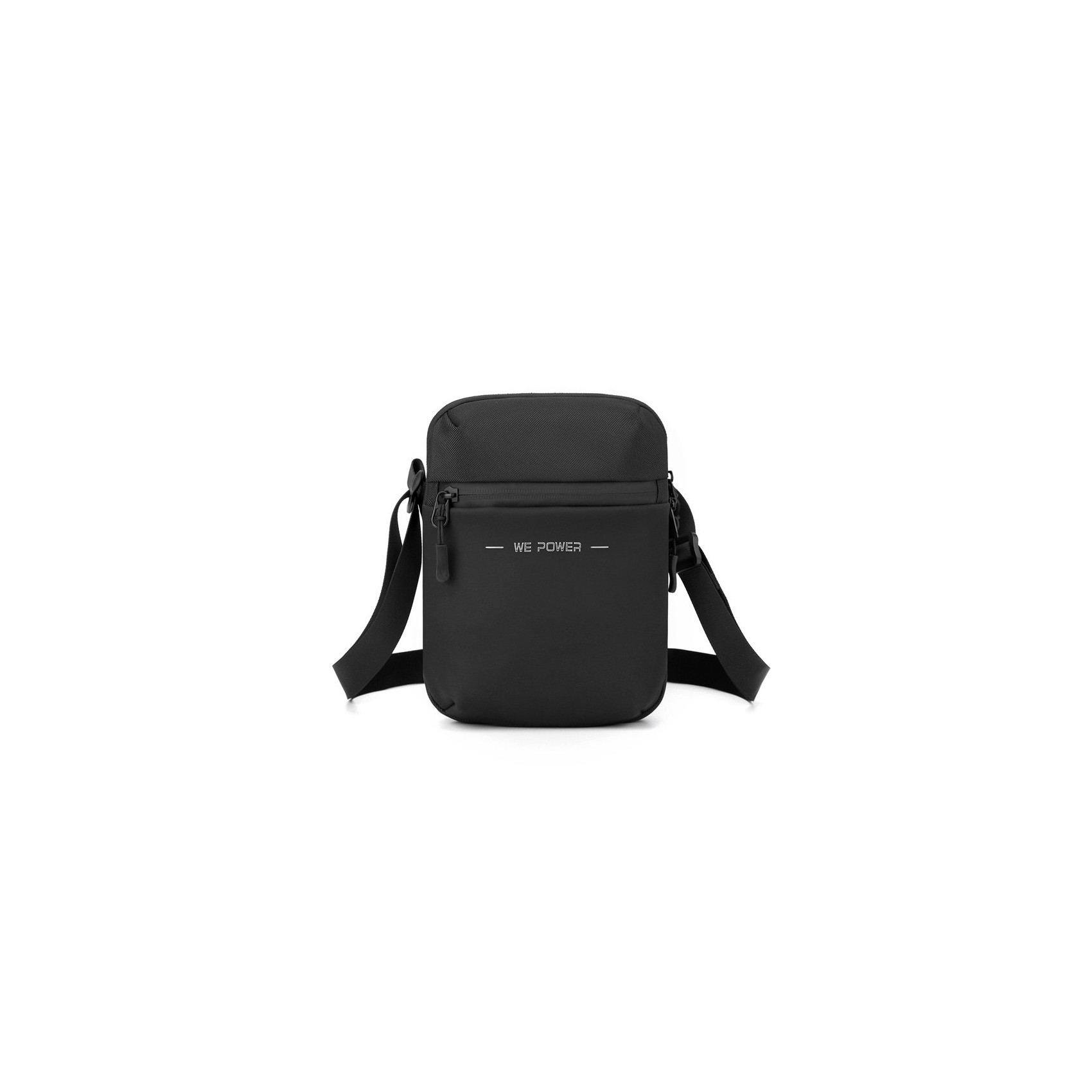 Чоловіча сумка барсетка WePower через плече чорна