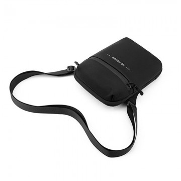 Мужская сумка барсетка WePower через плечо черная фото