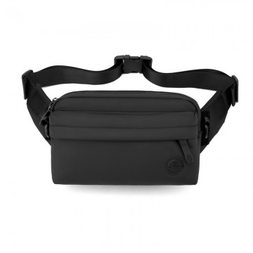 Мужская сумка через плечо Walker черная фото