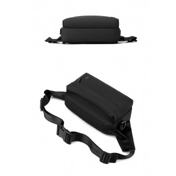 Мужская сумка через плечо Walker черная фото