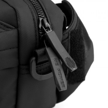 Чоловіча сумка через плече Walker чорна фото