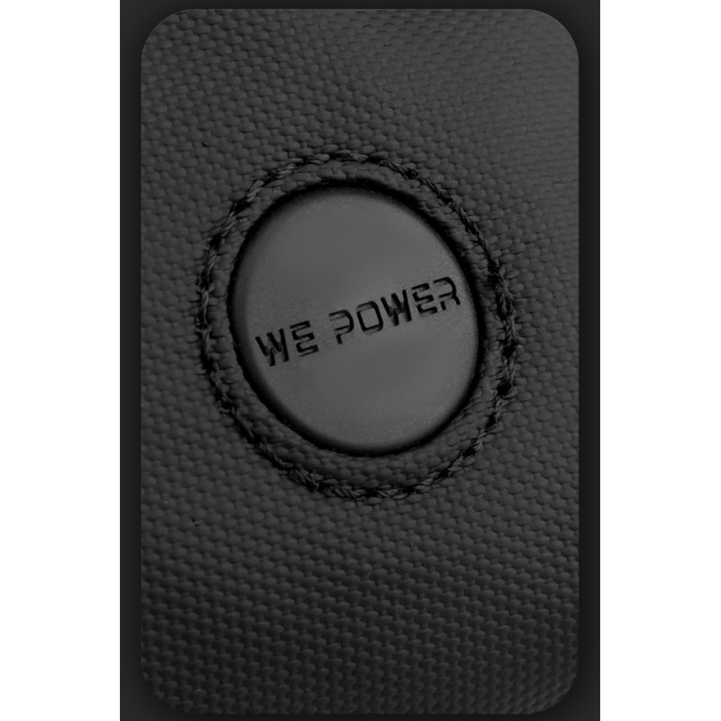 Чоловіча сумка через плече Walker чорна - 12 фото