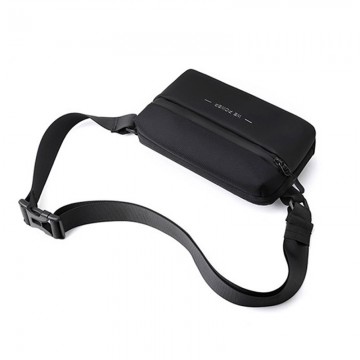 Сумка бананка на пояс WePower черная фото