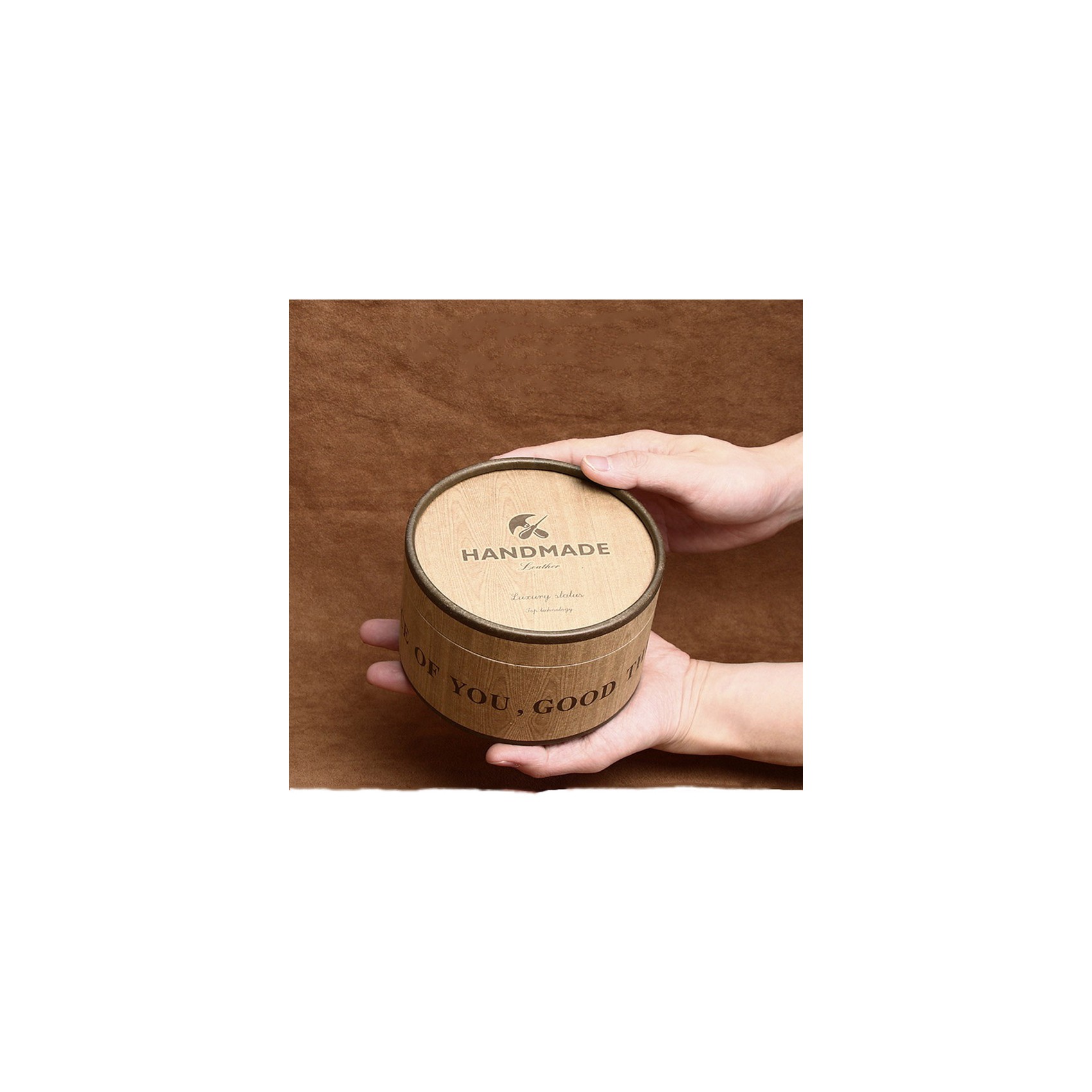 Пакувальна коробка для ременів кругла