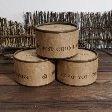 Упаковочная коробка для ремней круглая фото