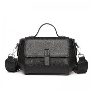 Жіноча шкіряна сумка Denise чорна