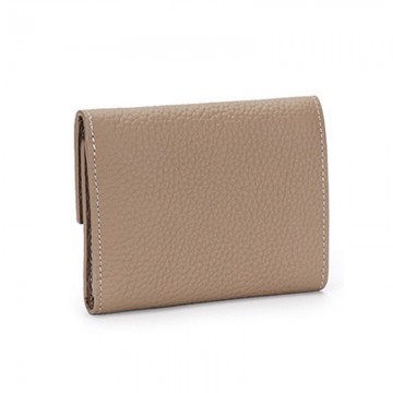 Жіночий шкіряний гаманець Whitney бежевий фото