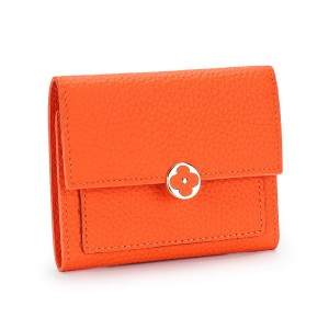 Жіночий шкіряний гаманець Whitney помаранчевий